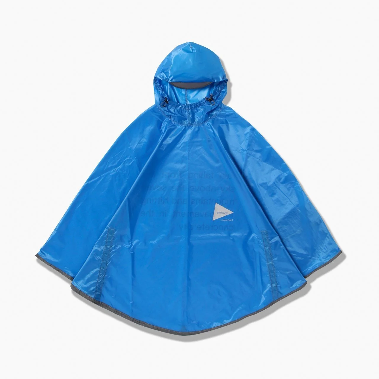 eye_C x and wander sil poncho — eye_C